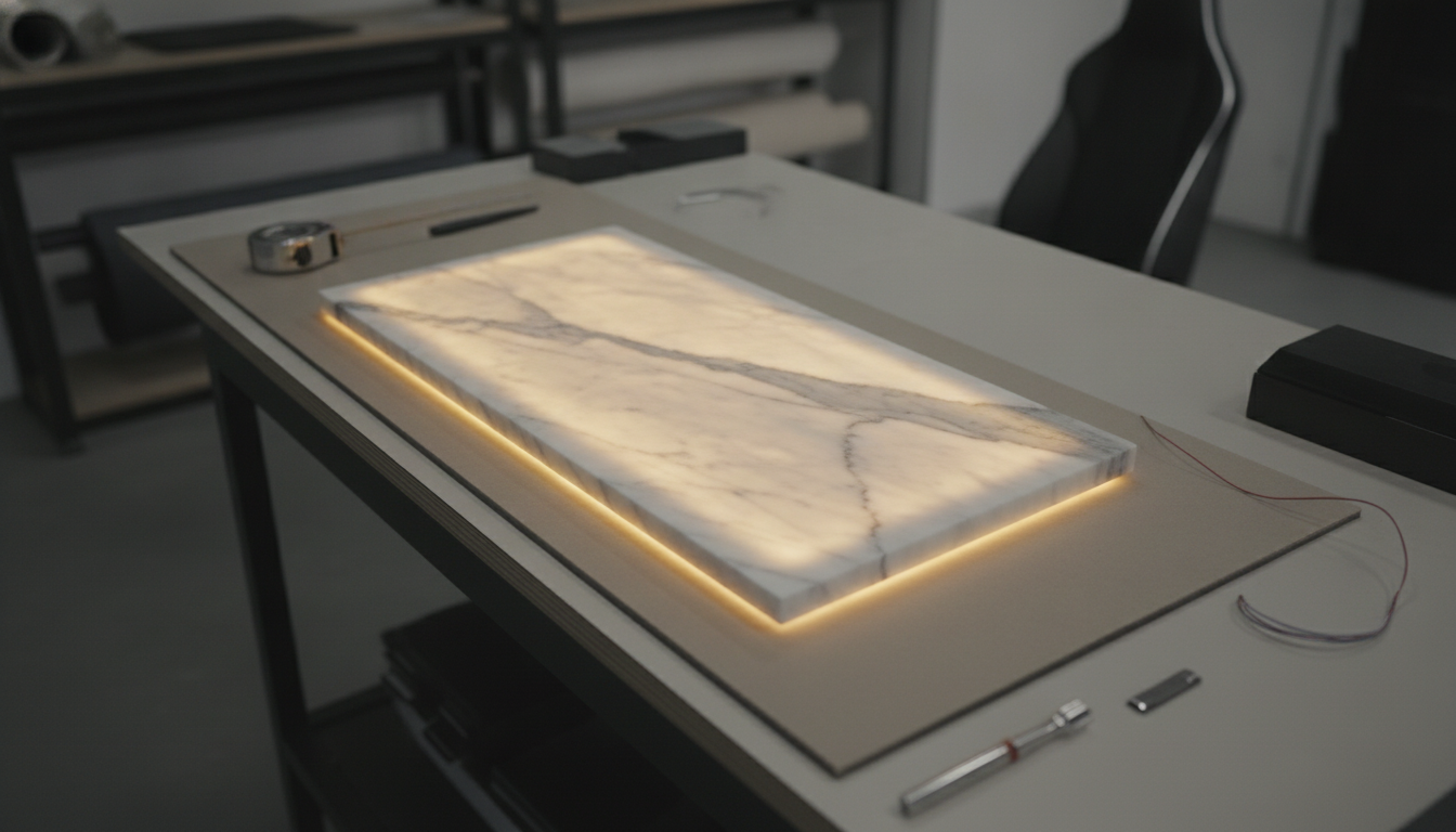 Backlit Marble Explained: When Light Can Shine Through