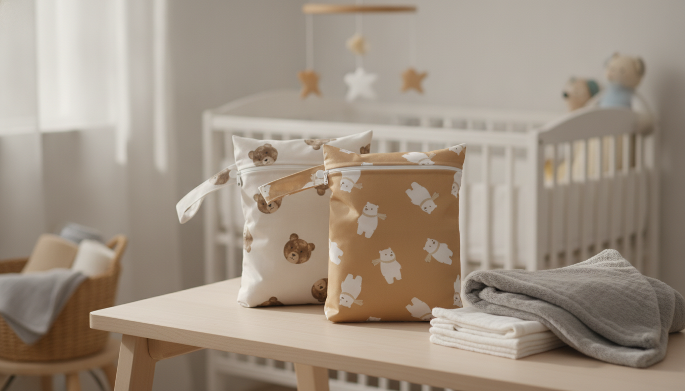 2pcs Reusable Baby Blanket Storage Bags: Tidy Nursery