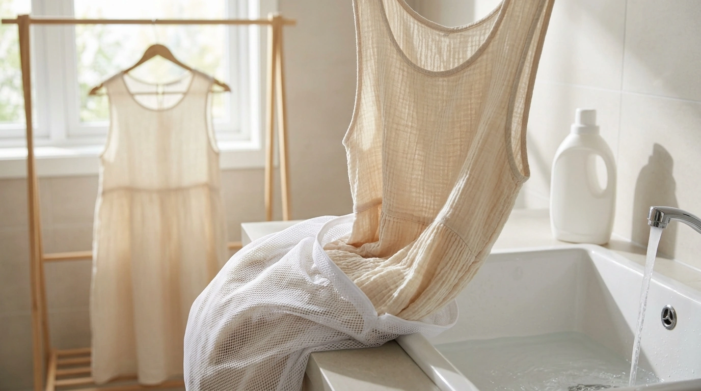 Wash a Cotton Gauze Dress: Gentle Steps to Keep It Soft