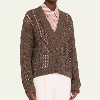 Brunello Cucinelli Openwork Cotton Cardigan: Style Guide